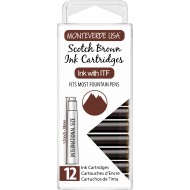 Set 12 cartuse Monteverde Scotch Brown