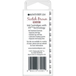 Set 12 cartuse Monteverde Scotch Brown