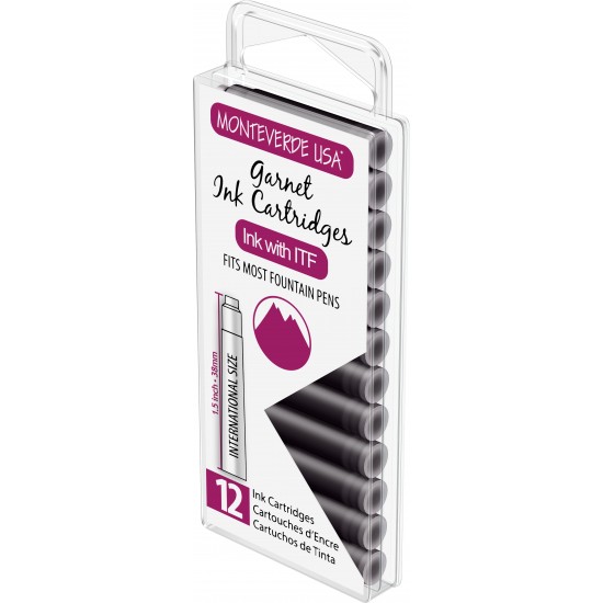 Set 12 cartuse Monteverde Garnet