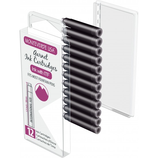 Set 12 cartuse Monteverde Garnet