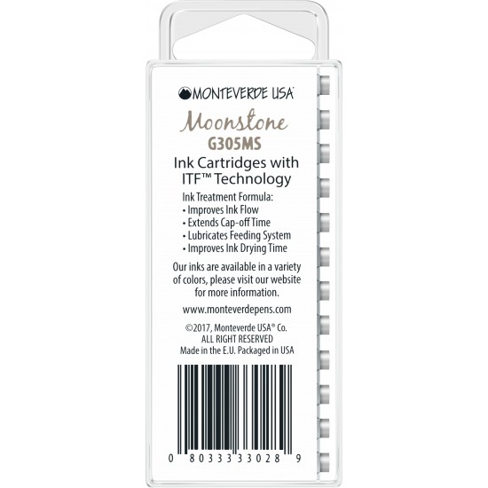 Set 12 cartuse Monteverde Moonstone