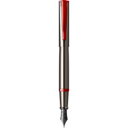 Impressa Gun Metal/Red  Stilou