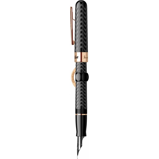 Mark Twain Crescent Filler – Black PGT Stilou