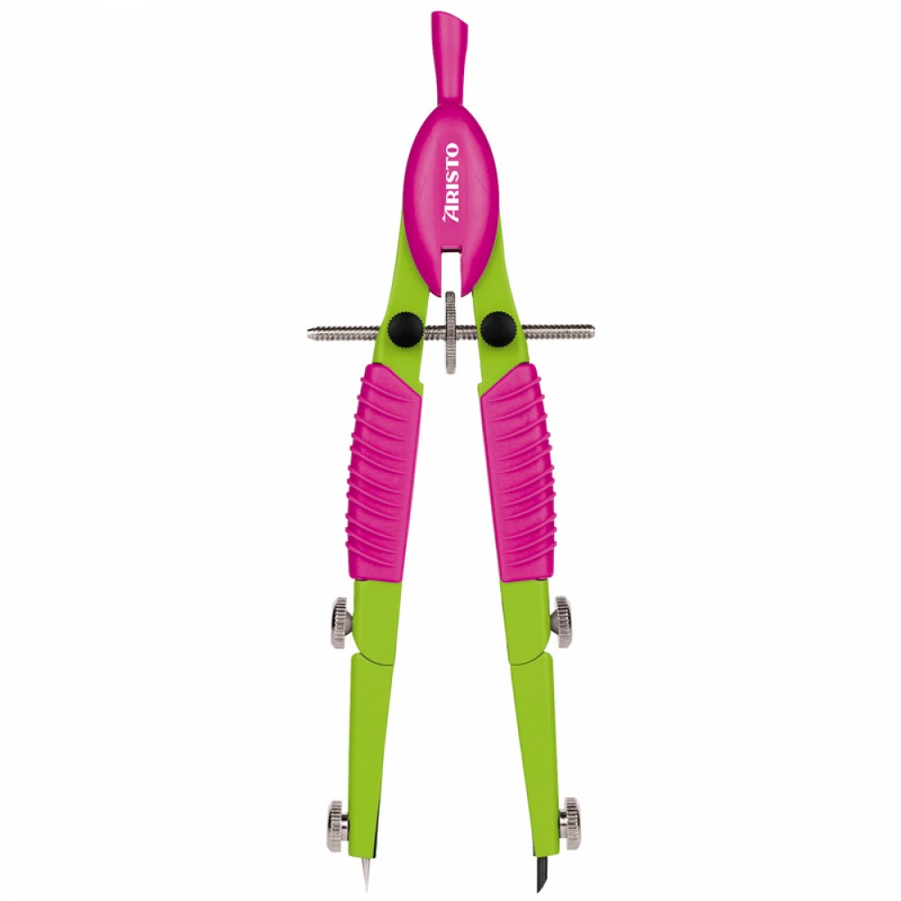 Green - Pink Professional Drawing TopLine Compas