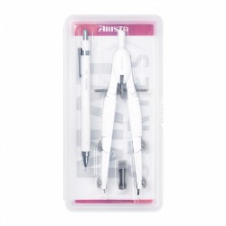 Set 3 White Mat Series TopLine Compas