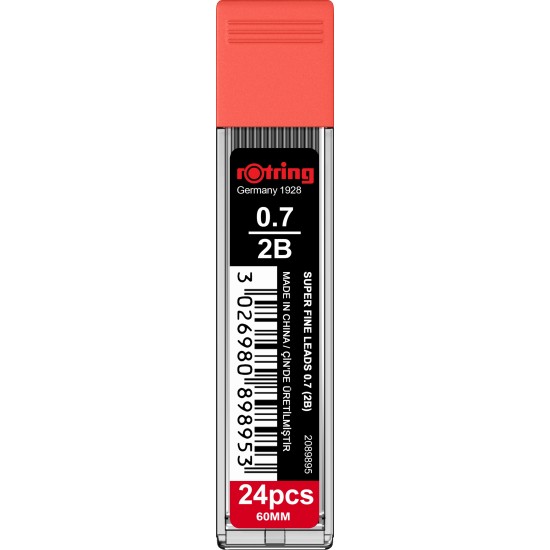 Mine grafit 0.7 2B set 24 Mine grafit 0.7 2B set 24