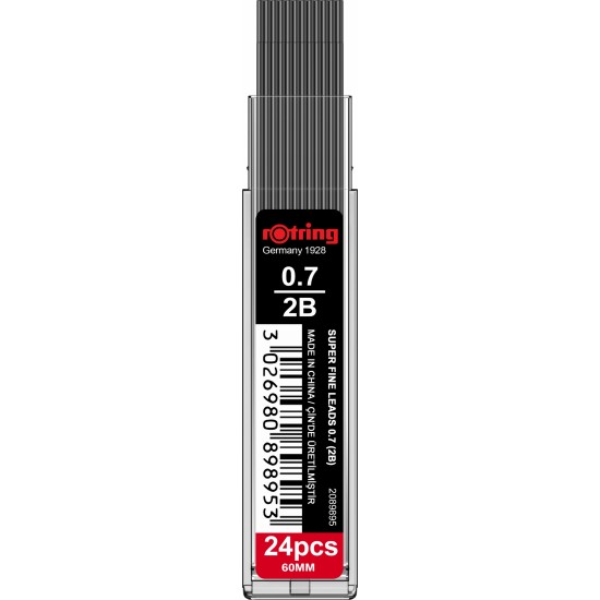 Mine grafit 0.7 2B set 24 Mine grafit 0.7 2B set 24