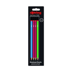 Blister 4 creioane grafit standard Rotring