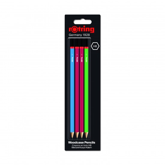 Blister 4 creioane grafit standard Rotring