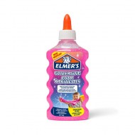 Lipici Elmers glitter pink 177 ml