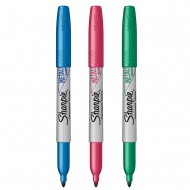 Set 3 Sharpie Metalic ruby, emerald, safir