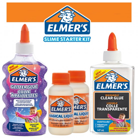 Set Elmers starter slime violet