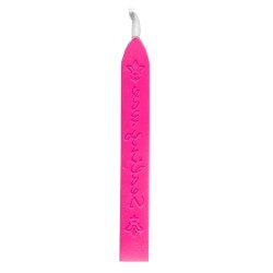 Baton ceara sigiliu neon fuchsia cu fitil