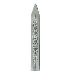 Baton ceara sigiliu lacuita argintie fara fitil