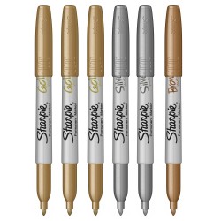 Set 6 Sharpie metalizat