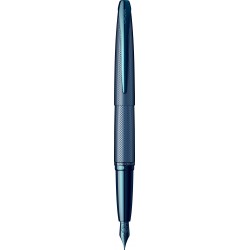 Brushed Blue PVD Stilou