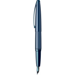 Brushed Blue PVD Stilou