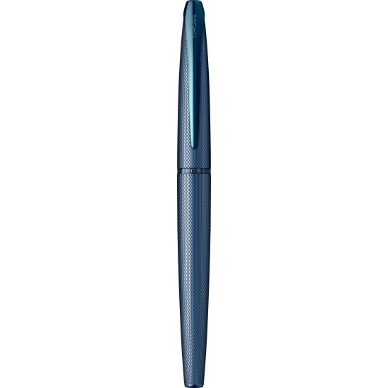 Brushed Blue PVD Stilou
