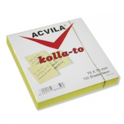 STICKY NOTES 76X76 NEON