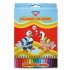Creioane colorate set 18  ACVILA