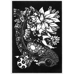 Plansa catifea A4 - colectia Botanica