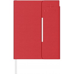 Notes B6 tip mapa inscriptionata Parker red