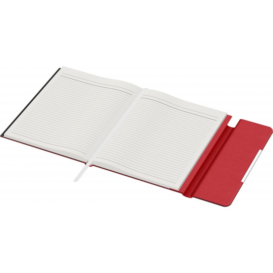 Notes B6 tip mapa inscriptionata Parker red