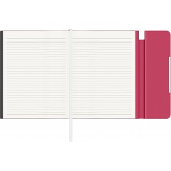 Notes B6 tip mapa inscriptionata Parker pink