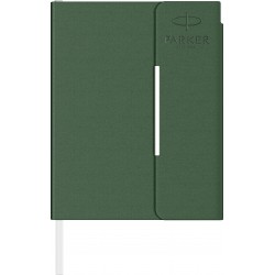 Notes B6 tip mapa inscriptionata Parker green