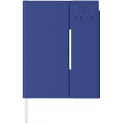 Notes B6 tip mapa inscriptionata Parker blue