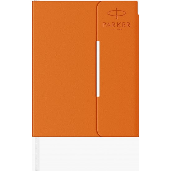 Notes B6 tip mapa inscriptionata Parker Orange