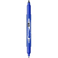 Twin Tip Marker Caligrafic Blue