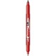 Twin Tip Marker Caligrafic Red