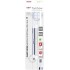 Set Radiera tip creion varf patrat White/Blue/Black + rezerva 2 buc