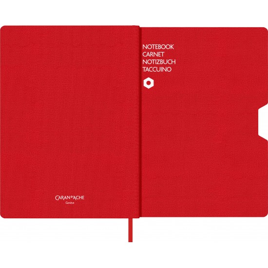 Agenda A5 canvas red Agenda A5 canvas red