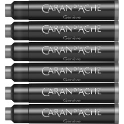Cartuse cosmic black 6/set