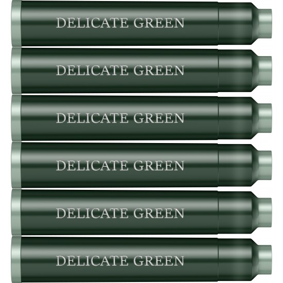 Cartuse delicate green 6/set