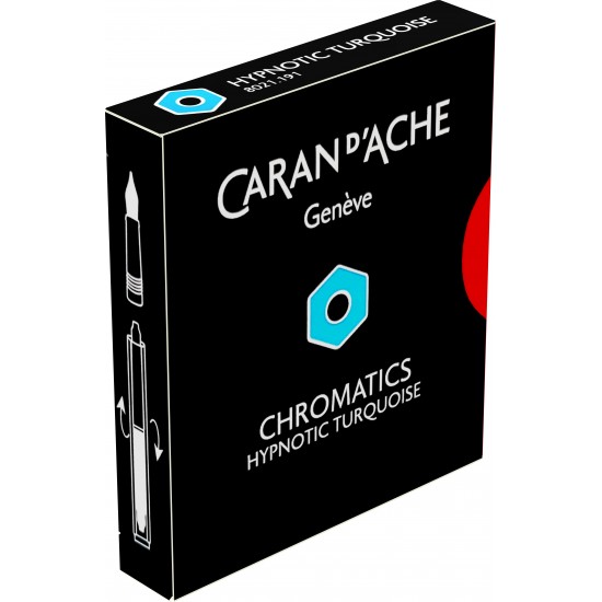 Cartuse hypno.turquoise 6/set