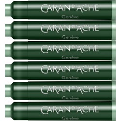 Cartuse vibrant green 6/set