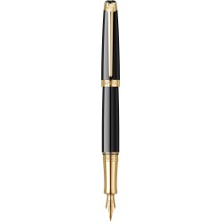 Stilou Ebony Black GT cu penita aur 18K