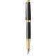 Stilou Ebony Black GT cu penita aur 18K