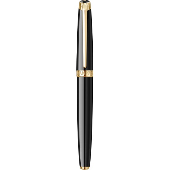 Stilou Ebony Black GT cu penita aur 18K