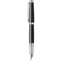 Stilou Ebony Black SRT cu penita aur 18K
