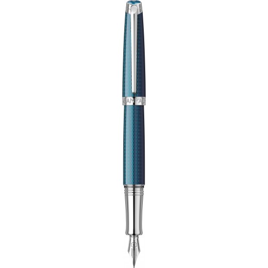 Stilou Grand Bleu SRT cu penita aur 18K
