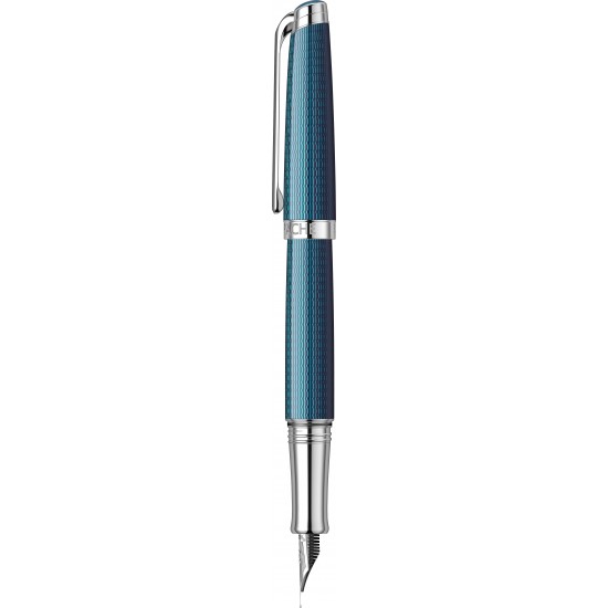Stilou Grand Bleu SRT cu penita aur 18K