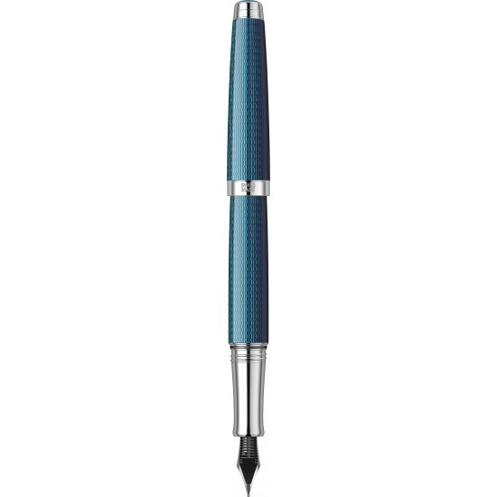 Stilou Grand Bleu SRT cu penita aur 18K