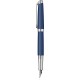 Stilou Matte Blue SRT cu penita aur 18K