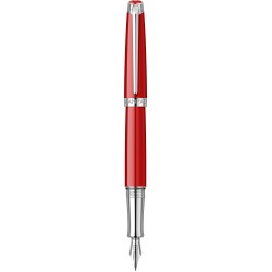 Stilou Scarlet Red SRT cu penita aur 18K