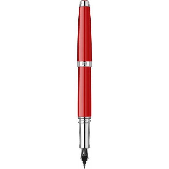 Stilou Scarlet Red SRT cu penita aur 18K