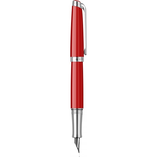 Stilou Scarlet Red SRT cu penita aur 18K